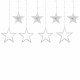 Гирлянда бахрома уличная (наружная) Springos 2 м 92 LED CL4010 Warm White