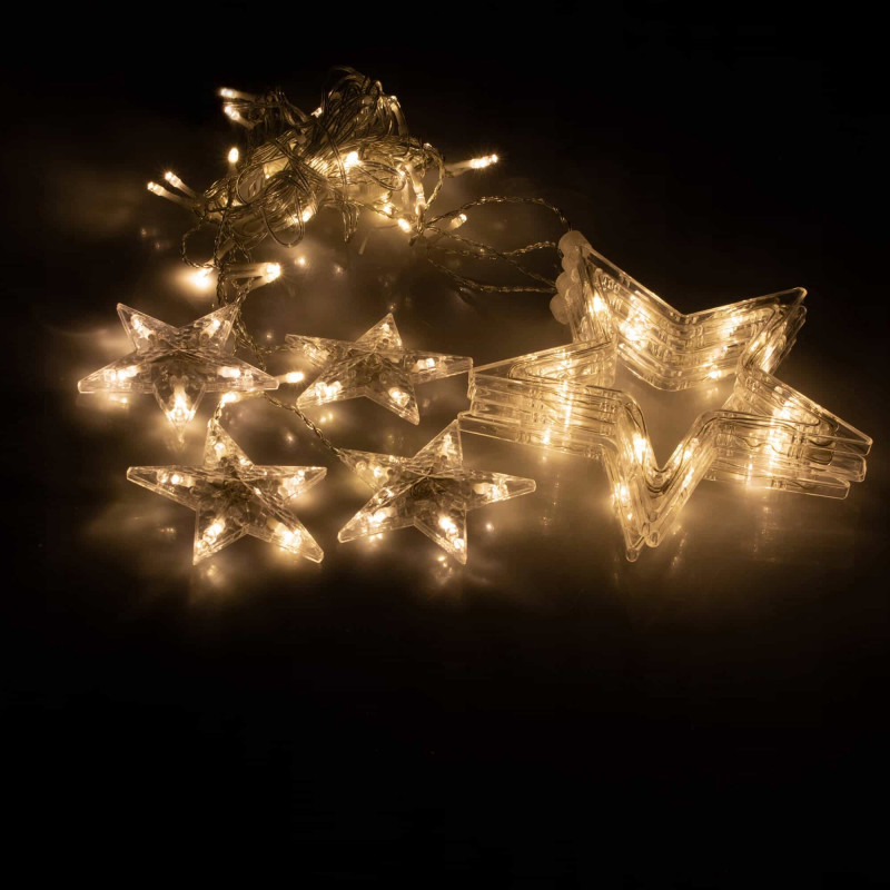 Гирлянда бахрома уличная (наружная) Springos 2 м 92 LED CL4010 Warm White
