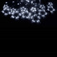Гирлянда бахрома уличная (наружная) Springos 2 м 138 LED CL4011 Cold White