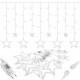 Гирлянда бахрома уличная (наружная) Springos 2 м 138 LED CL4011 Cold White