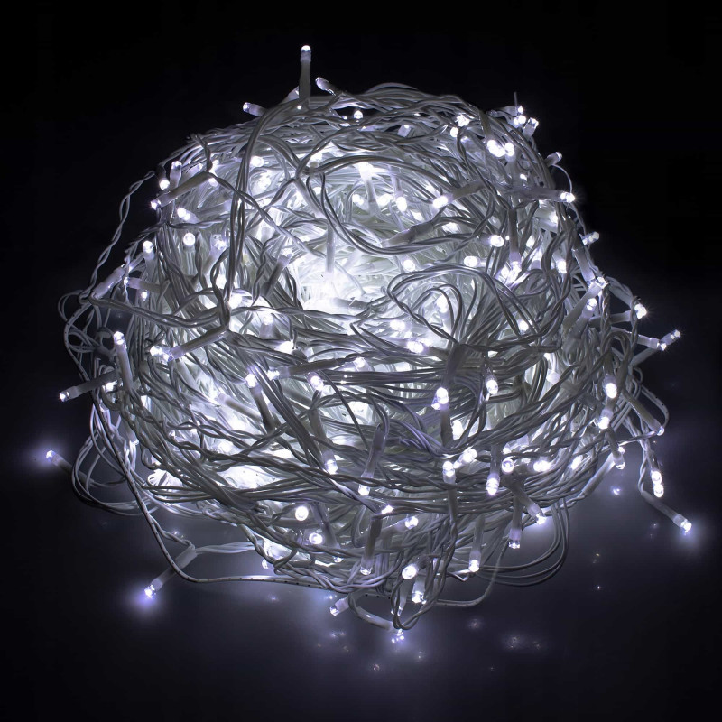 Гирлянда бахрома уличная (наружная) Springos 12 м 300 LED CL300 Cold White