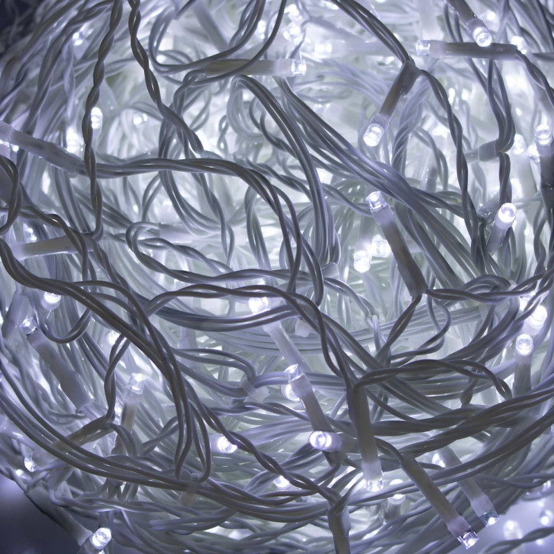 Гирлянда бахрома уличная (наружная) Springos 12 м 300 LED CL300 Cold White