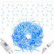 Гирлянда бахрома уличная (наружная) Springos 8 м 200 LED CL0202 Blue