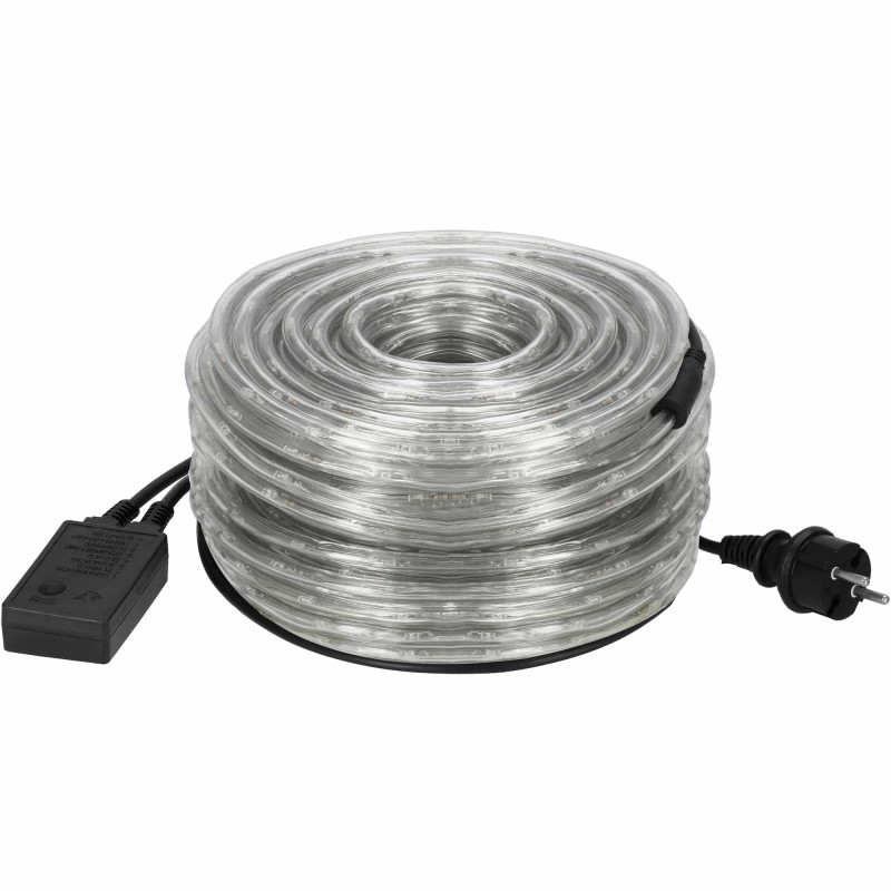 Гирлянда дюралайт уличная (наружная) Springos Rope Lights 20 м 480 LED CL1204 Warm White