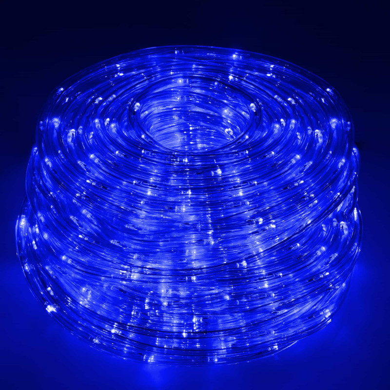 Гирлянда дюралайт уличная (наружная) Springos Rope Lights 10 м 240 LED CL1203 Blue