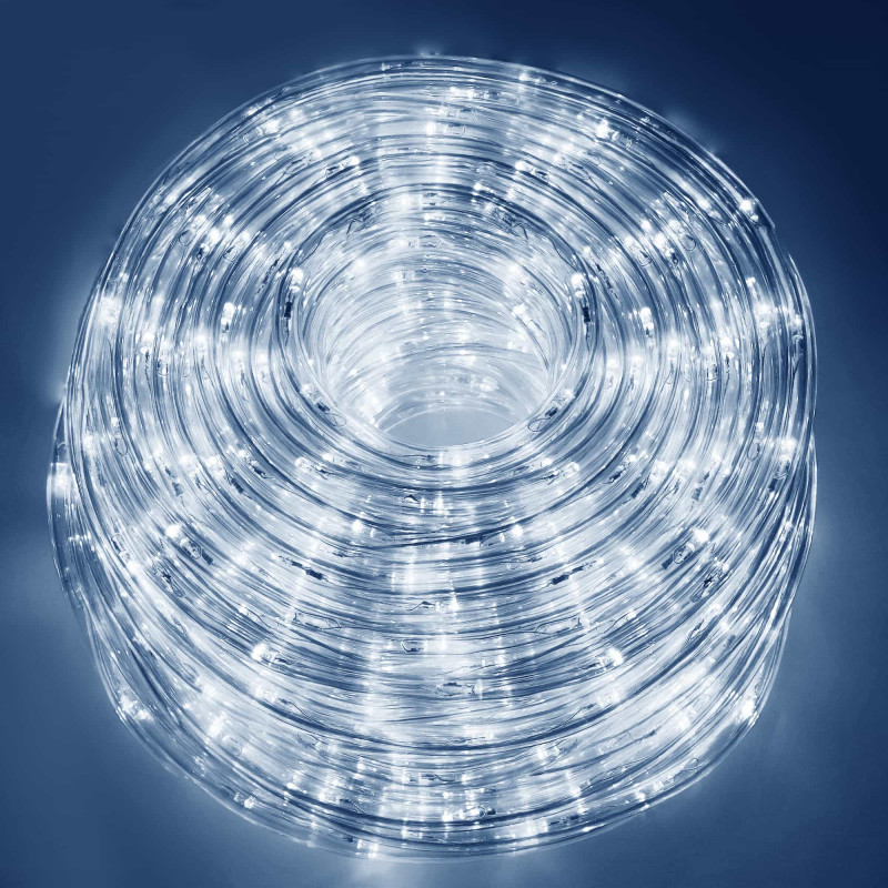 Гирлянда дюралайт уличная (наружная) Springos Rope Lights 30 м 720 LED CL1208 Cold White