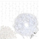 Гірлянда бахрома вулична Springos 20 м 500 LED + Flash Cold White