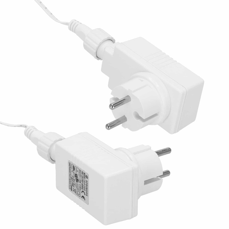 Гірлянда бахрома вулична Springos 20 м 500 LED + Flash Blue