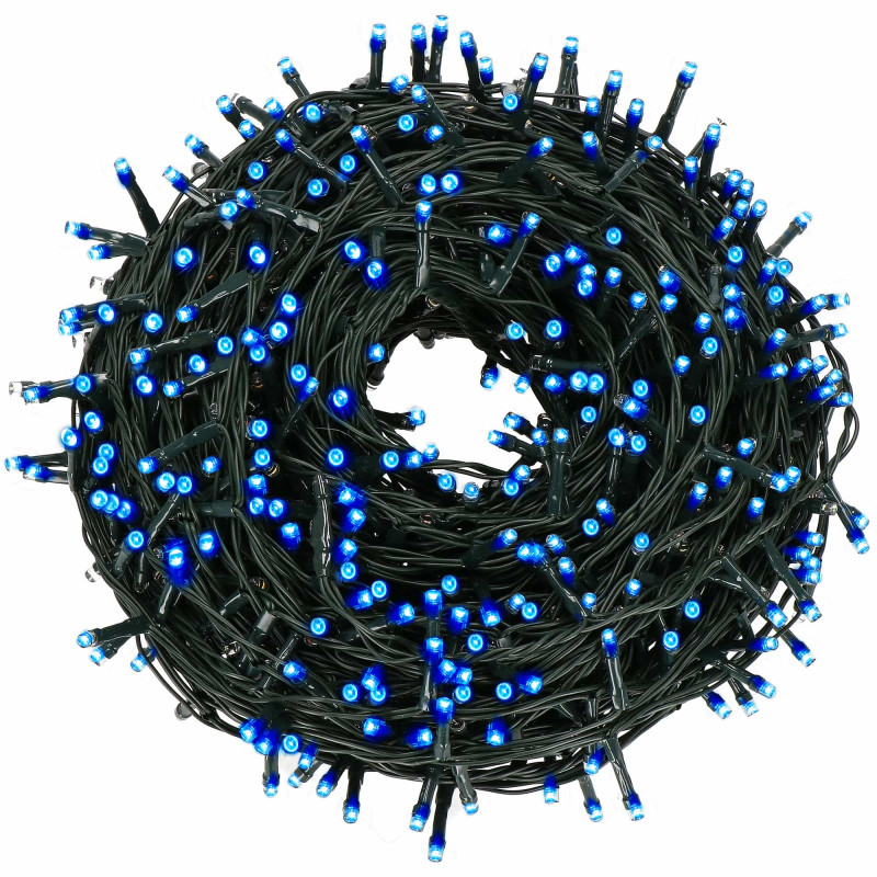 Гирлянда уличная (наружная) Springos 15 м 300 LED CL0323 Blue