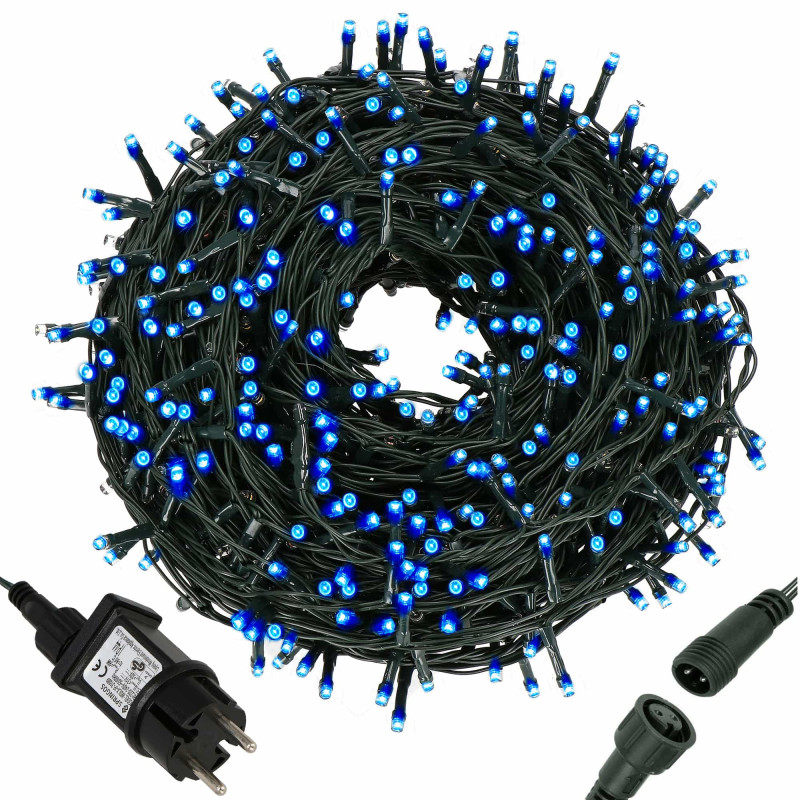 Гирлянда уличная (наружная) Springos 15 м 300 LED CL0323 Blue