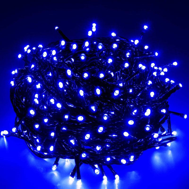 Гирлянда уличная (наружная) Springos 15 м 300 LED CL0323 Blue