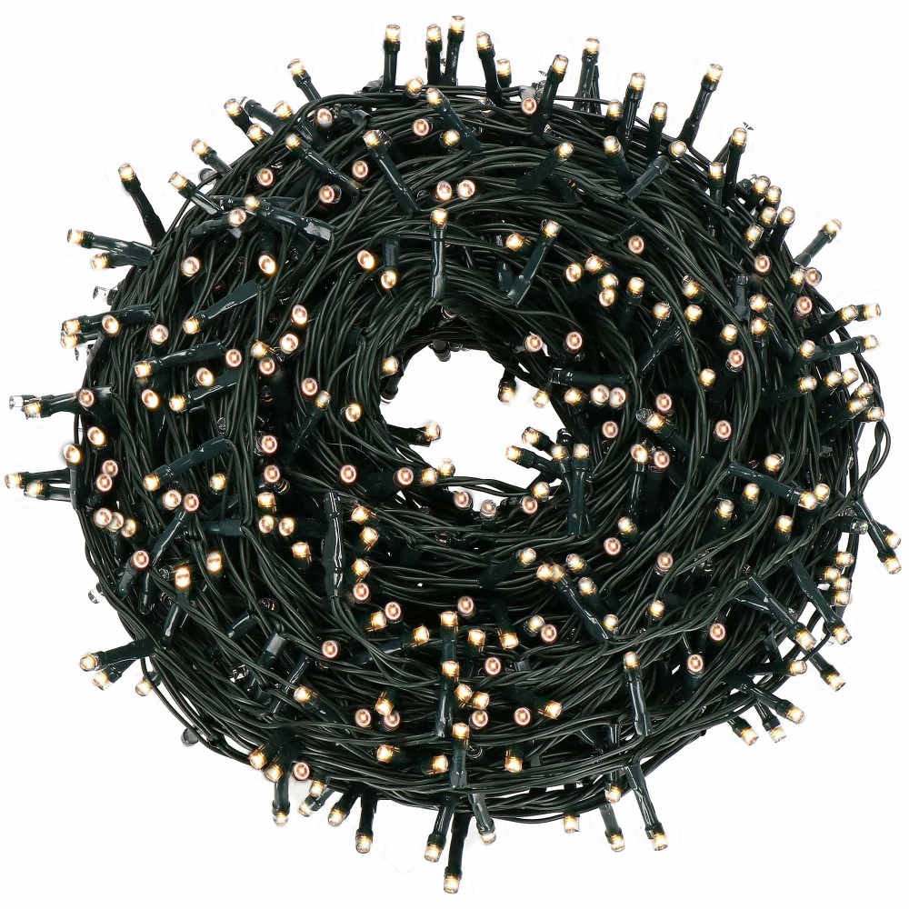 Гірлянда вулична Springos 25 м 500 LED Warm White