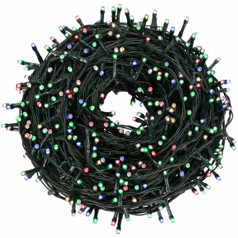 Гирлянда уличная (наружная) Springos 25 м 500 LED CL0522 Mix