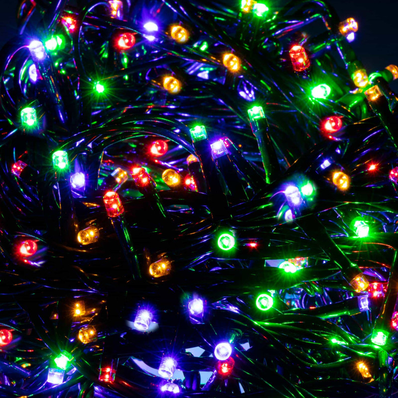 Гирлянда уличная (наружная) Springos 50 м 1000 LED CL1002 Mix