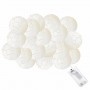 Гирлянда на батарейках Springos Cracked Cotton Balls 2 м 10 LED CL0069 Warm White