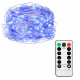 Гірлянда на батарейках Springos 9.9 м 100 LED Pilot Blue