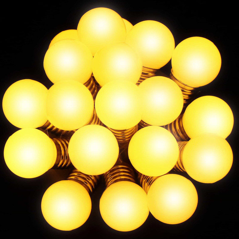 Гирлянда в виде лампочек на батарейках Springos 4 м 20 LED CL0112 Warm White