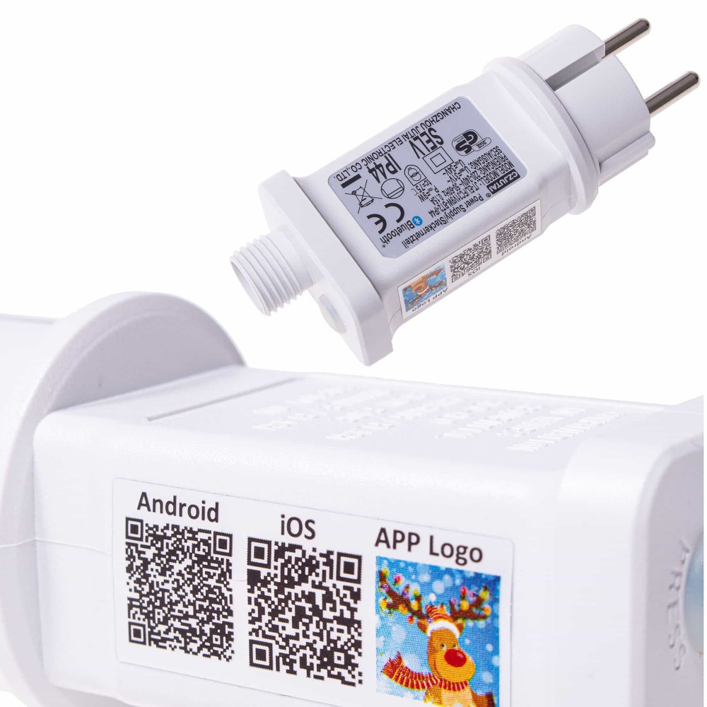 Блок питания для светодиодных гирлянд Springos 31 В Bluetooth CL0801