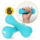 Гантели виниловые 4FIZJO 8-shape 2 x 1 кг (P-5907739312006)