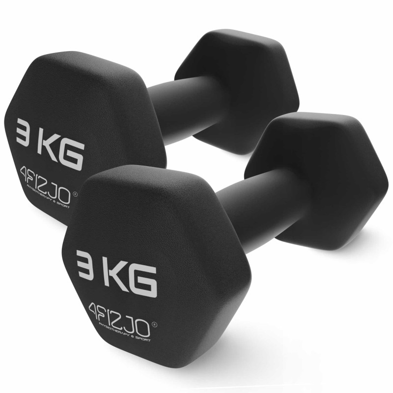 Гантелі вінілові 4FIZJO 2 x 3 кг