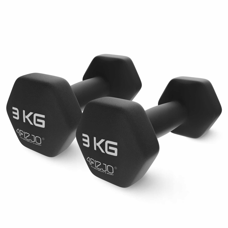 Гантелі вінілові 4FIZJO 2 x 3 кг