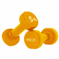 Гантелі вінілові 4FIZJO 2 x 5 кг