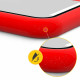 Мат надувной гимнастический 4FIZJO Air Track Mat 600 x 200 x 20 см White/Red (P-5907739312044)