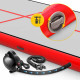 Мат надувной гимнастический 4FIZJO Air Track Mat 600 x 200 x 20 см White/Red (P-5907739312044)