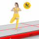 Мат надувной гимнастический 4FIZJO Air Track Mat 600 x 200 x 20 см White/Red (P-5907739312044)