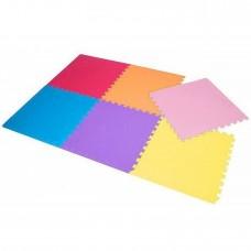 Мат-пазл Springos EVA 180 x 120 x 1 cм Red/Blue/Yellow/Pink/Orange/Violet