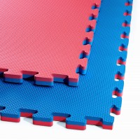 Мат-пазл 4FIZJO EVA 100 x 100 x 2 cм Blue/Red