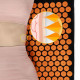 Коврик акупунктурный с валиком 4FIZJO Classic Mat Аппликатор Кузнецова Black/Orange (P-5907222931752)