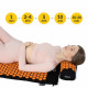 Коврик акупунктурный с валиком 4FIZJO Classic Mat Аппликатор Кузнецова Black/Orange (P-5907222931752)