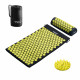 Коврик акупунктурный с валиком 4FIZJO Classic Mat Аппликатор Кузнецова 4FJ0086 Black/Yellow