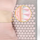 Акупунктурний килимок з напівваликом 4FIZJO 72 x 42 см Grey/Pink