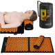Акупунктурний килимок з напівваликом 4FIZJO 128 x 48 см Black/Orange
