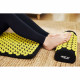 Акупунктурний килимок з напівваликом 4FIZJO 128 x 48 см Black/Yellow