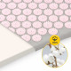 Акупунктурний килимок з напівваликом 4FIZJO 128 x 48 см Grey/Pink