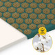Акупунктурний килимок з напівваликом 4FIZJO 128 x 48 см Navy Green/Gold