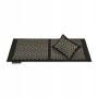 Акупунктурний килимок з подушкою 4FIZJO Eco Mat 130 x 50 см Black/Gold