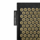 Коврик акупунктурный с подушкой 4FIZJO Eco Mat XL Аппликатор Кузнецова Black/Gold (P-5907739313591)