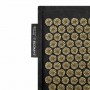 Акупунктурний килимок з подушкою 4FIZJO Eco Mat 130 x 50 см Black/Gold