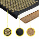 Коврик акупунктурный с подушкой 4FIZJO Eco Mat XL Аппликатор Кузнецова Black/Gold (P-5907739313591)