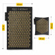Акупунктурний килимок з подушкою 4FIZJO Eco Mat 68 x 42 см Black/Gold
