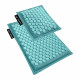 Коврик акупунктурный с подушкой 4FIZJO Eco Mat Аппликатор Кузнецова Turquoise/Turquoise