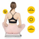 Коврик акупунктурный с подушкой 4FIZJO Eco Mat Аппликатор Кузнецова Grey/Pink (P-5907739312174)