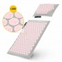 Коврик акупунктурный с подушкой 4FIZJO Eco Mat Аппликатор Кузнецова Grey/Pink (P-5907739312174)