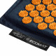 Коврик акупунктурный с подушкой 4FIZJO Eco Mat Аппликатор Кузнецова 4FJ0229 Navy Blue/Orange