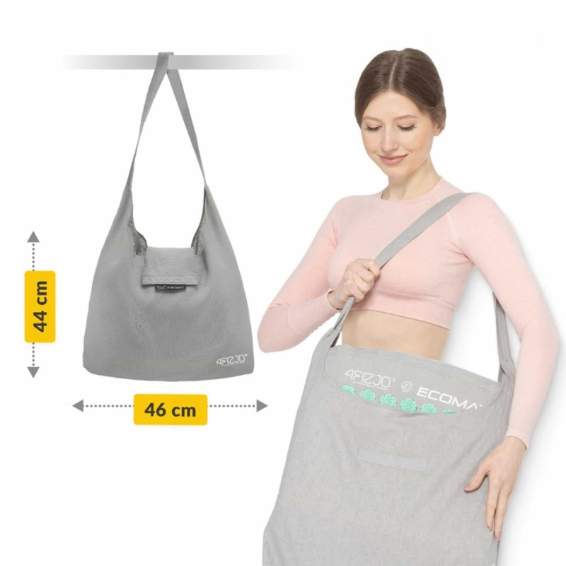 Коврик акупунктурный с подушкой 4FIZJO Eco Mat Аппликатор Кузнецова Grey/Mint (P-5907739312181)