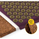 Коврик акупунктурный с подушкой 4FIZJO Eco Mat Аппликатор Кузнецова Wine Red/Gold (P-5907739312907)